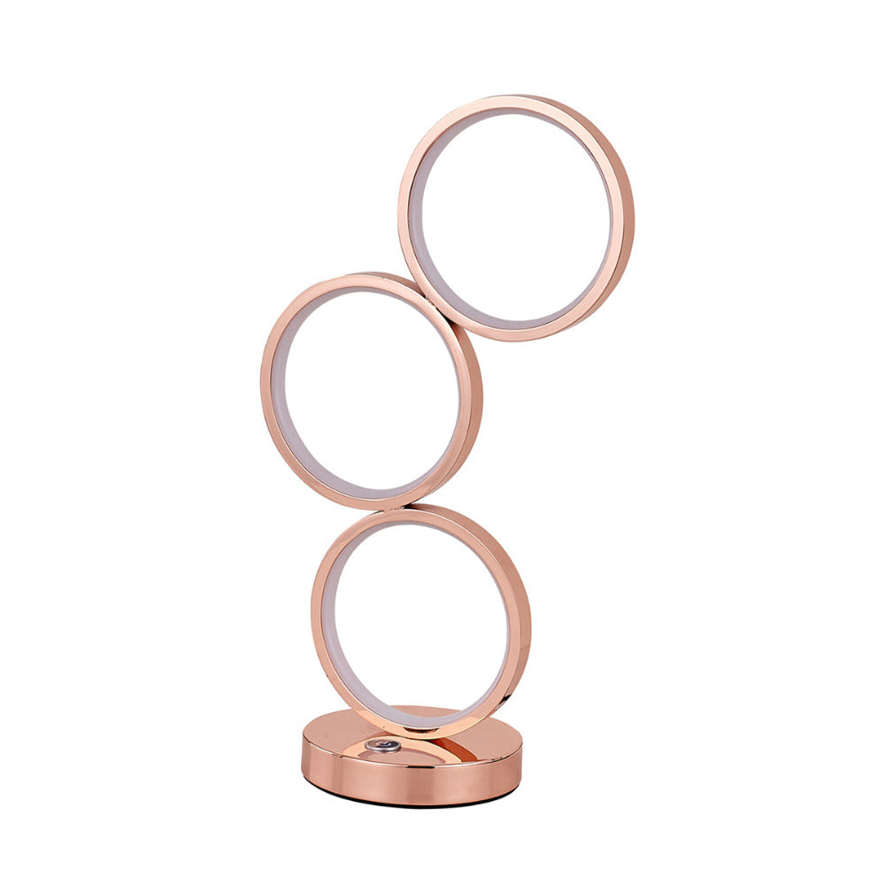 Buy Table Lamps Australia Iva LED Touch Table Lamp - Rose Gold - LL-LED-04RG