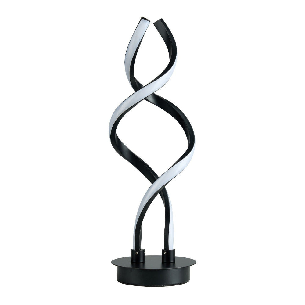 Buy Table Lamps Australia Acropora Table Lamp Black Aluminium 3000K - LL-LED-10B