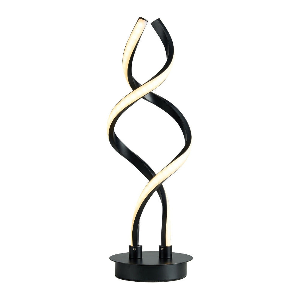 Buy Table Lamps Australia Acropora Table Lamp Black Aluminium 3000K - LL-LED-10B