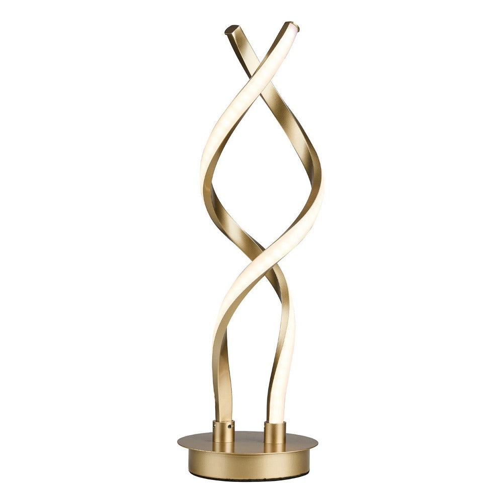 Buy Table Lamps Australia Acropora Table Lamp Gold Aluminium 3000K - LL-LED-10G