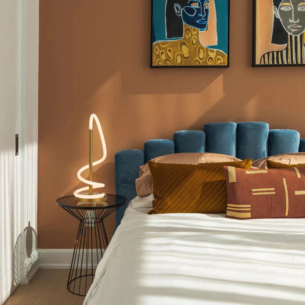 Buy Table Lamps Australia Lyona LED Table Lamp Gold Metal 3000K - LL-LED-23G