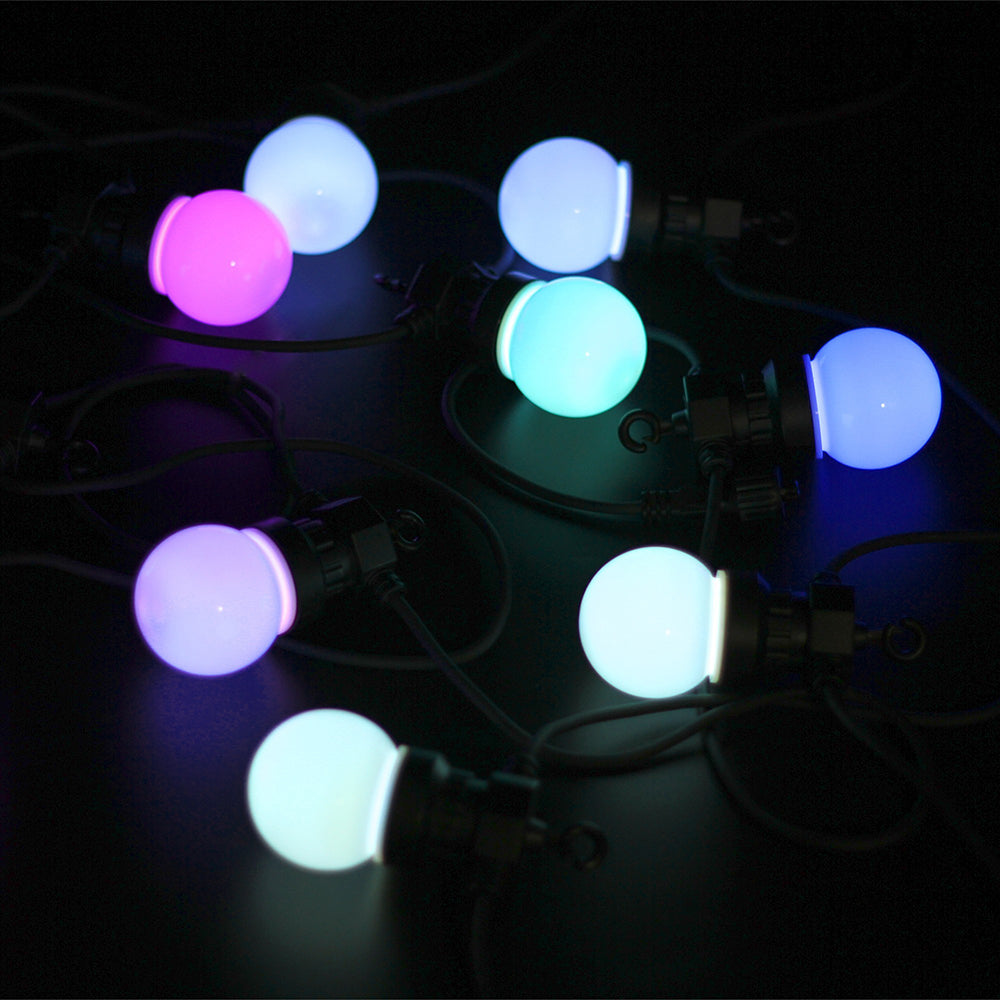 LED Festoon 10 Lights Black Opal - LL001FS05