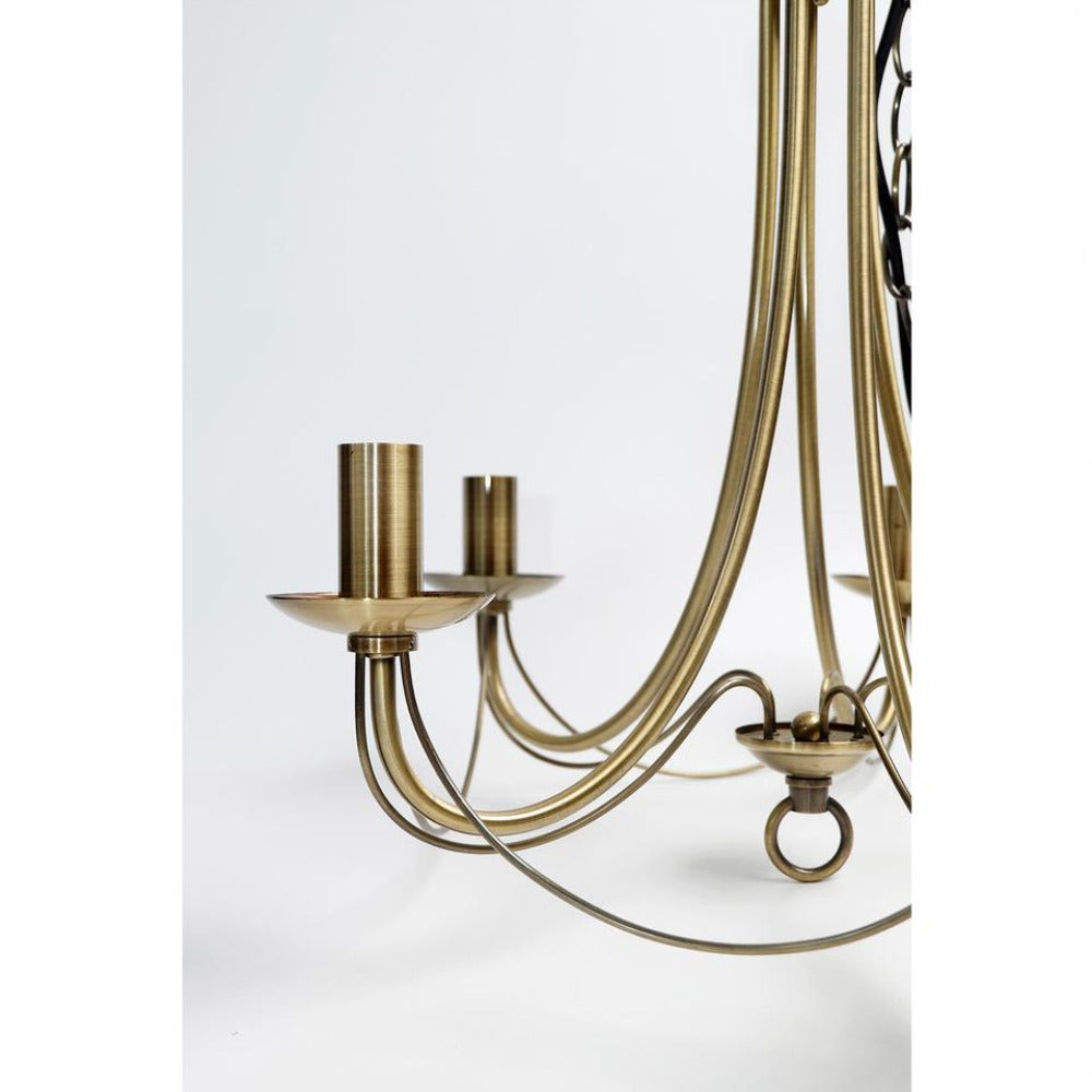 Buy Chandeliers Australia Zanzibar Chandelier 5 Light - Antique Brass - LL002CH015AB