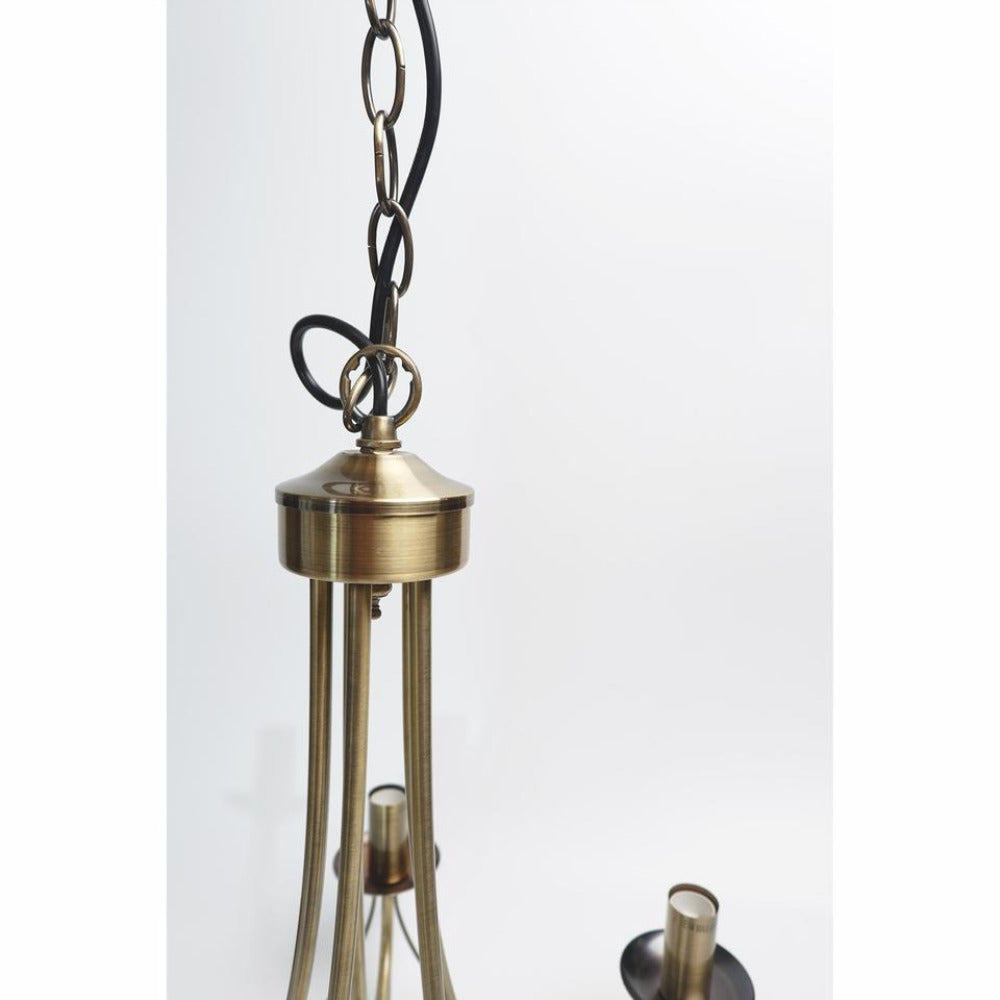 Buy Chandeliers Australia Zanzibar Chandelier 5 Light - Antique Brass - LL002CH015AB