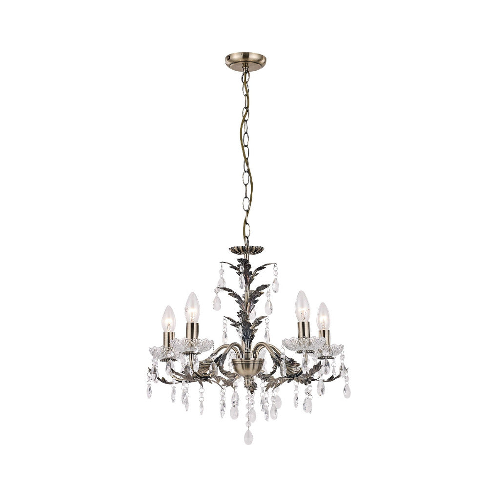 Michelle Chandelier - Antique Brass - LL002CH064AB