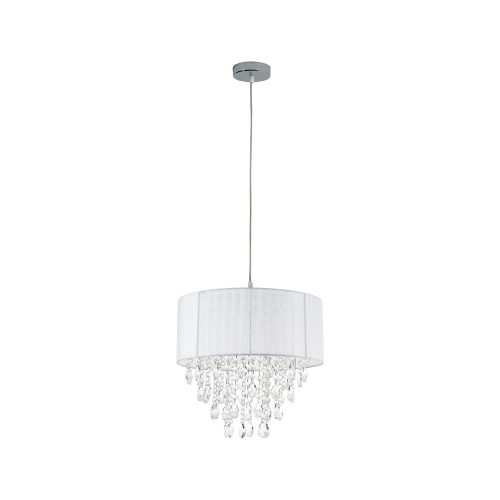 Delia Chandelier - White - LL002CH072W