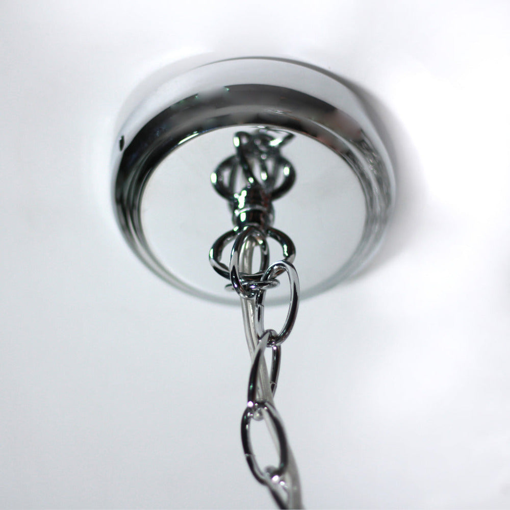 Buy Chandeliers Australia Baroque 1 Light Small Chandelier Chrome & Clear - LL002CH113S