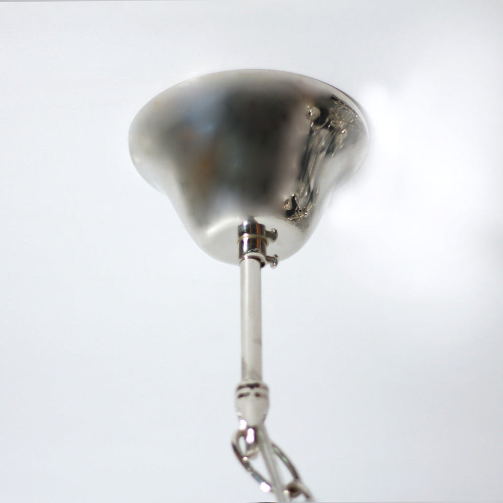 Buy Chandeliers Australia Ganeed Rustic 9 Light Large Chandelier Polished Nickel - LL002CH115L