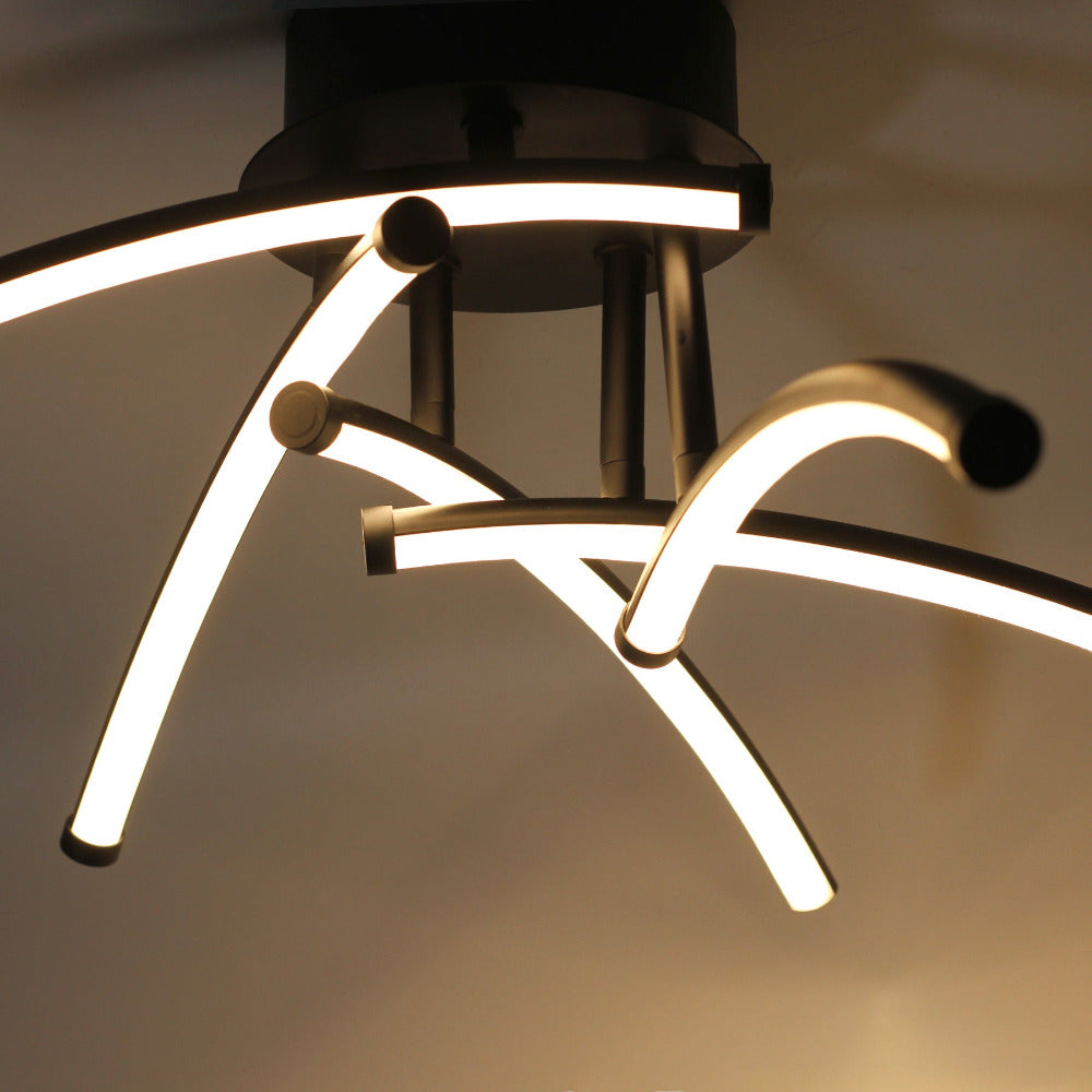 Buy Flush Mount Lights Australia Gamilah Dimmable 5 Lights LED Ceiling Light - LL002CL010