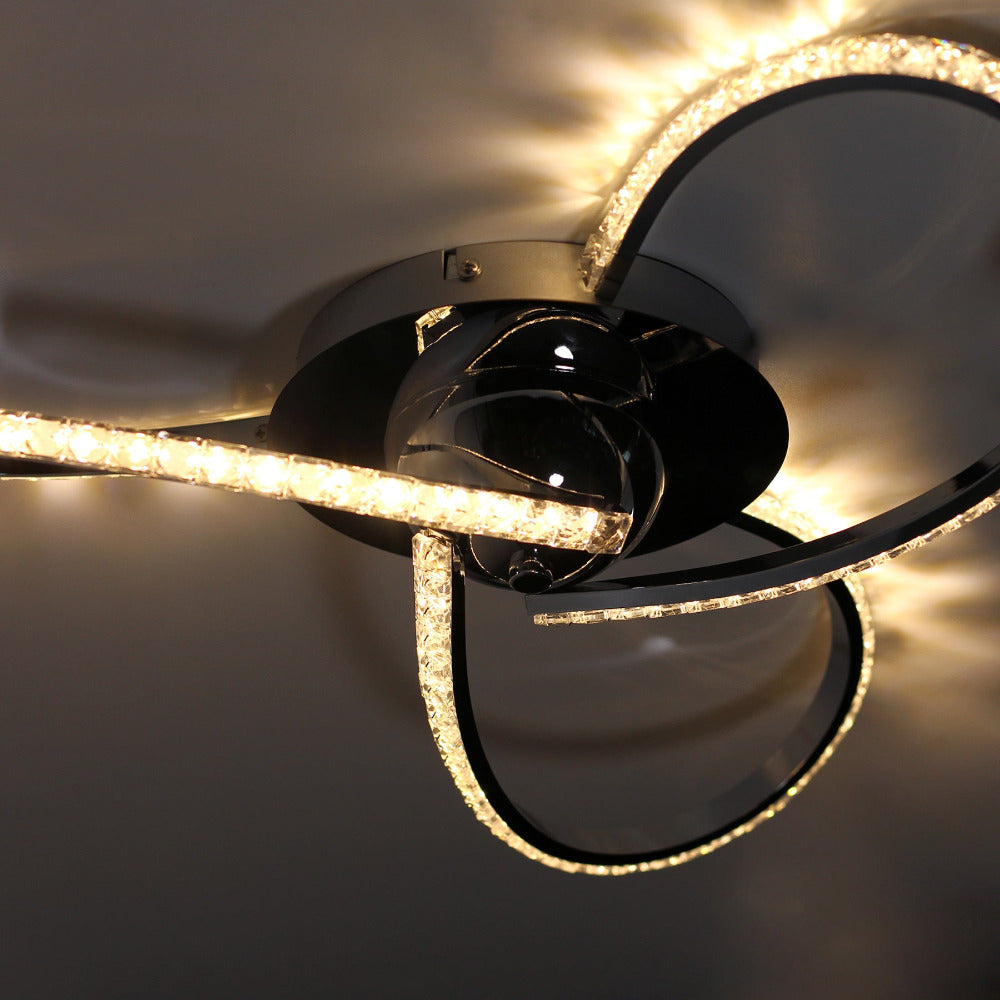 Buy Flush Mount Lights Australia Irie Dimmable 3Lights LED Ceiling Light - Chrome - LL002CL011CH