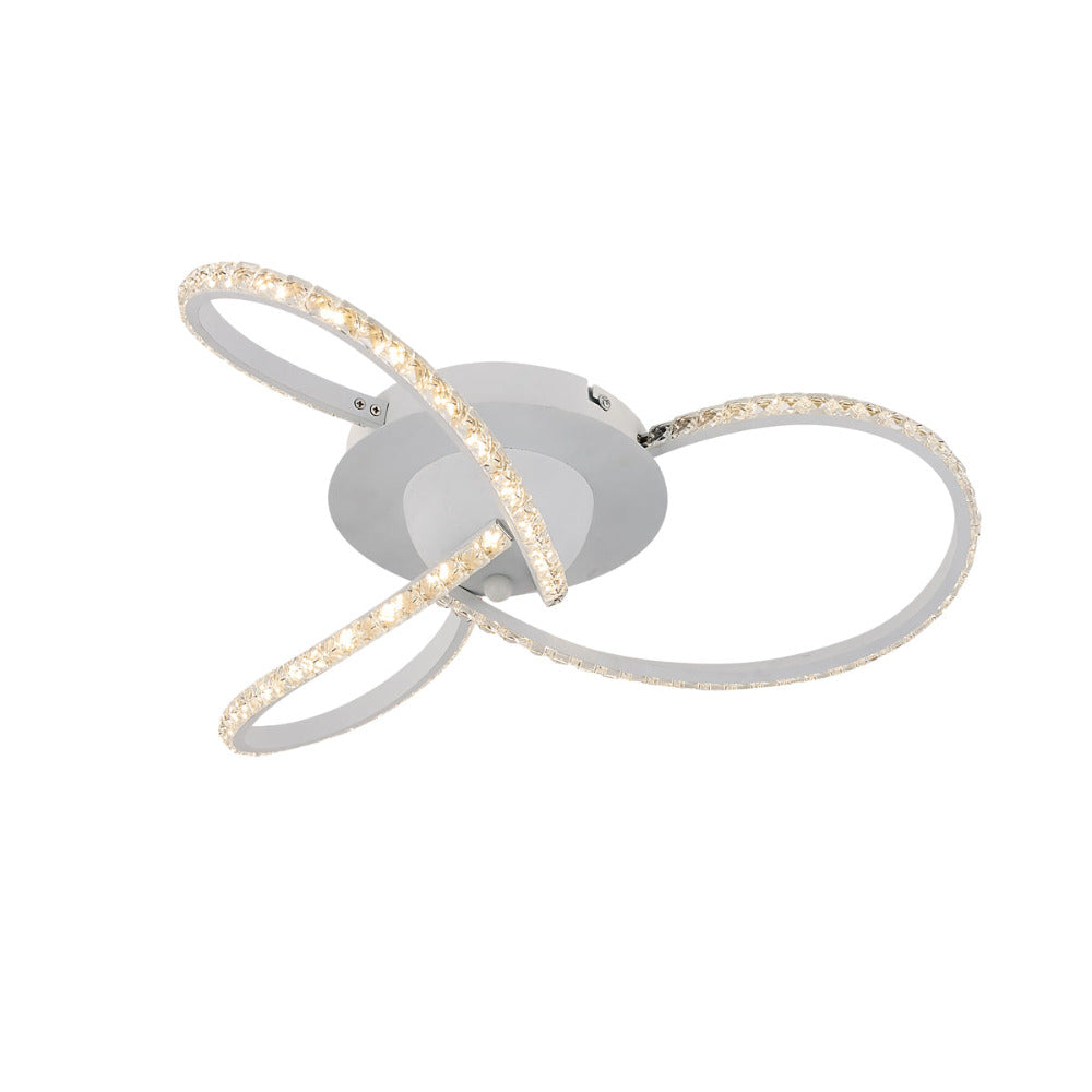 Buy Flush Mount Lights Australia Irie Dimmable 3 Lights LED Ceiling Light - White - LL002CL011W