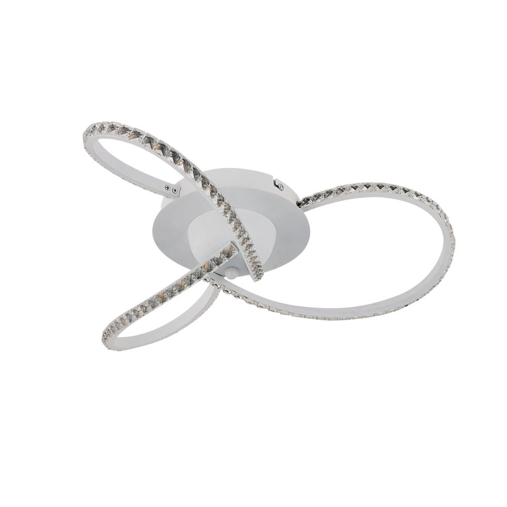 Buy Flush Mount Lights Australia Irie Dimmable 3 Lights LED Ceiling Light - White - LL002CL011W