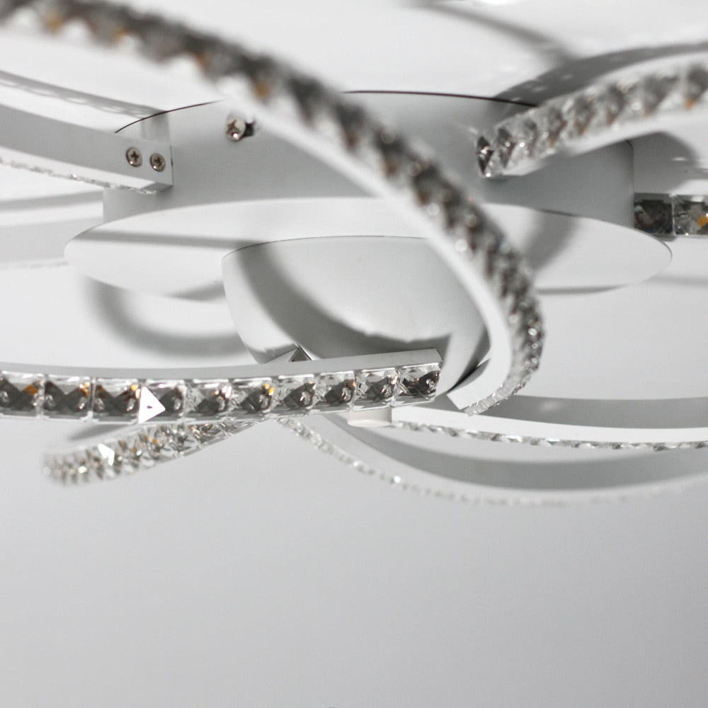 Buy Flush Mount Lights Australia Irie Dimmable 5Lights LED Ceiling Light - White - LL002CL012W