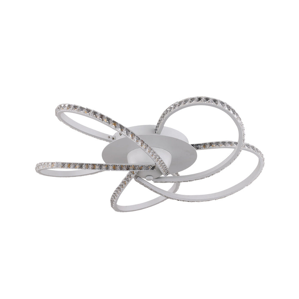 Buy Flush Mount Lights Australia Irie Dimmable 5Lights LED Ceiling Light - White - LL002CL012W
