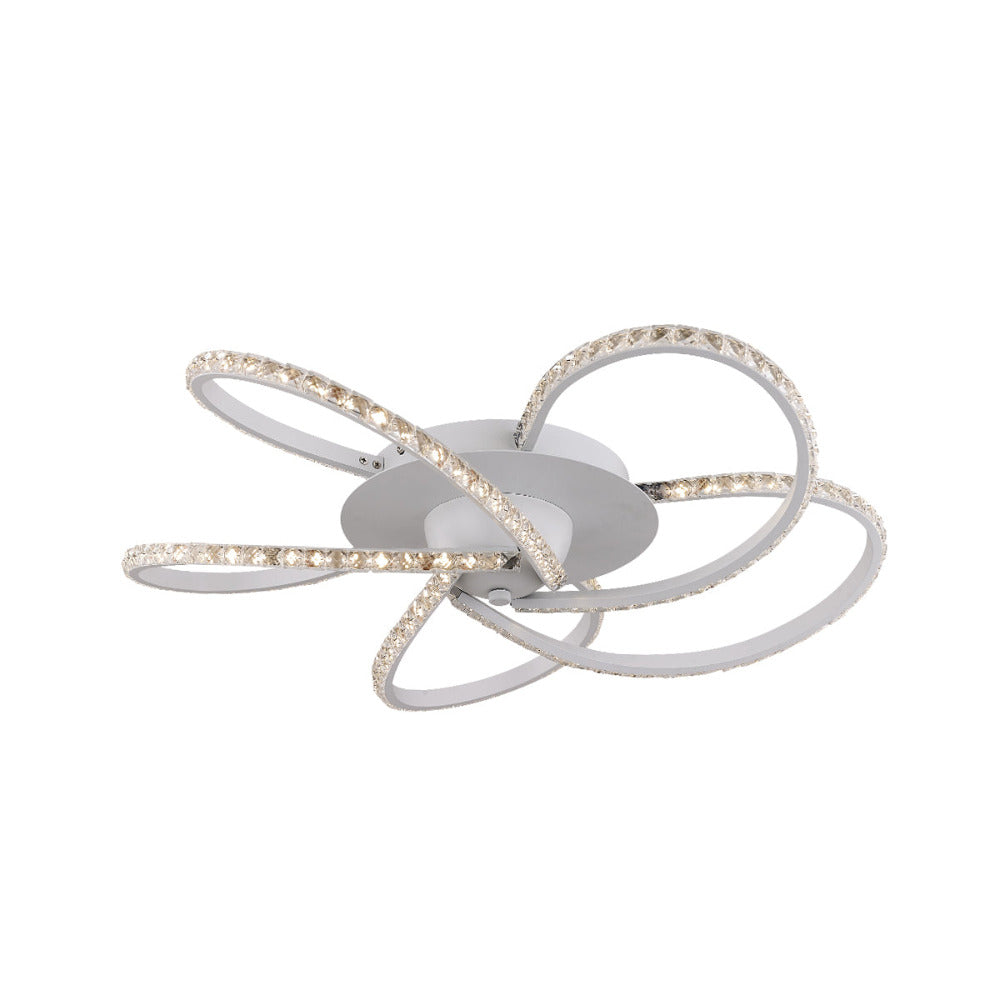 Buy Flush Mount Lights Australia Irie Dimmable 5Lights LED Ceiling Light - White - LL002CL012W
