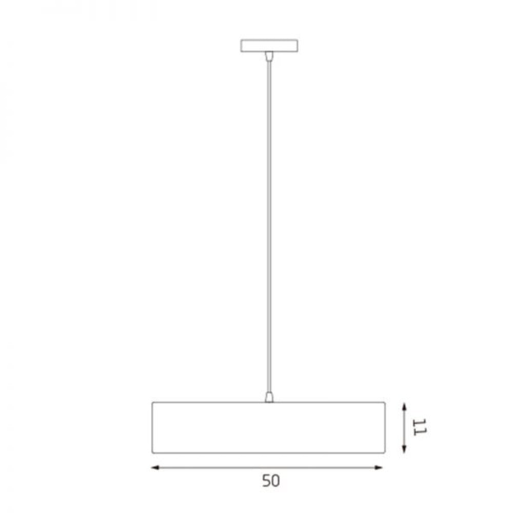 Buy Pendant Lights Australia Mara Drum Pendant Light with Black Shade - LL002PL018B