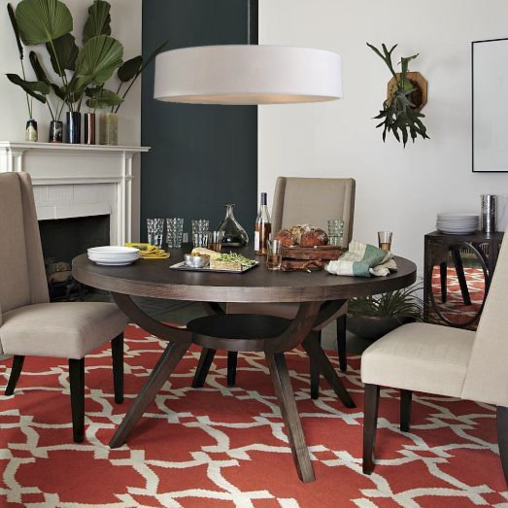 Buy Pendant Lights Australia Mara Drum Pendant Light with White Shade - LL002PL018W