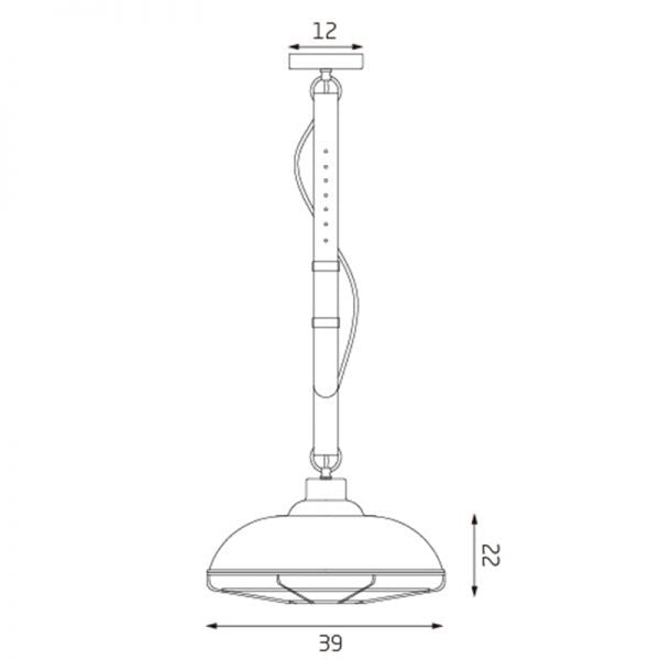 Buy Pendant Lights Australia Matrix Pendant Light Black - LL002PL030B