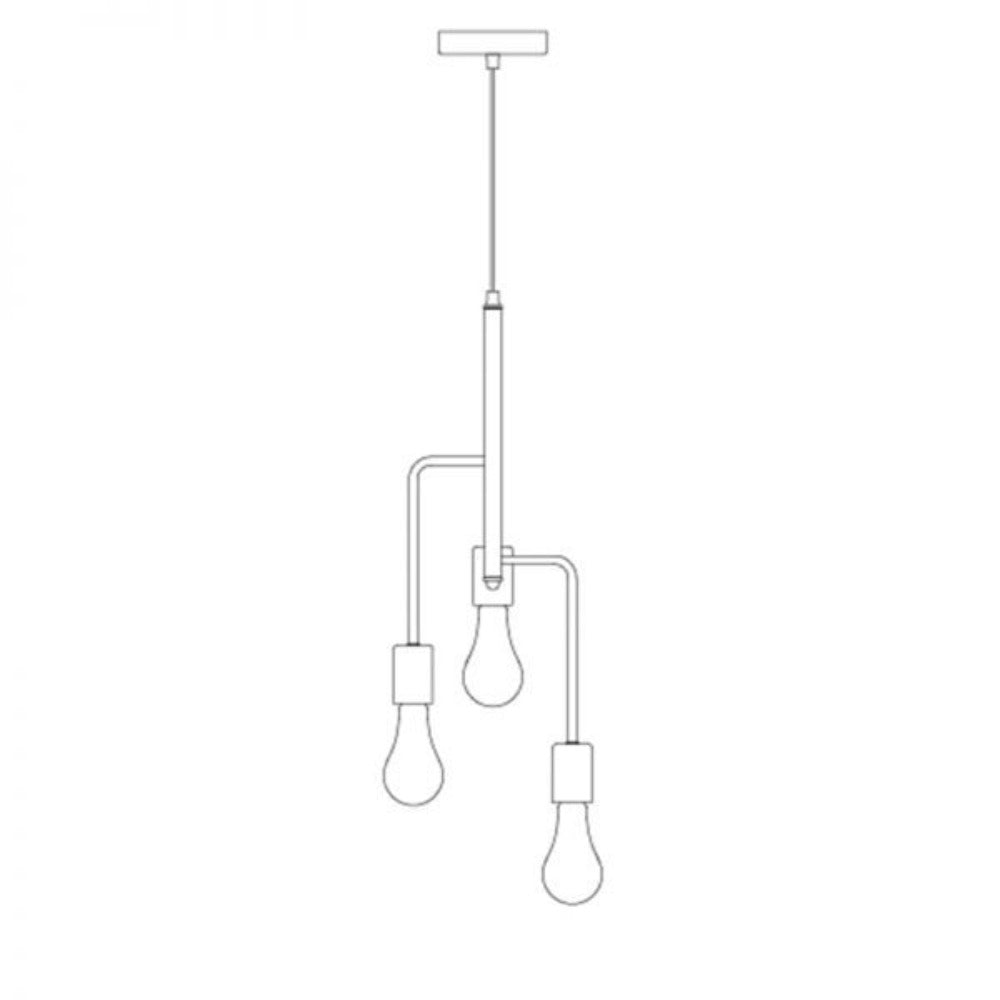 Buy Pendant Lights Australia Rohan Pendant Light Satin Chrome - LL002PL038SC