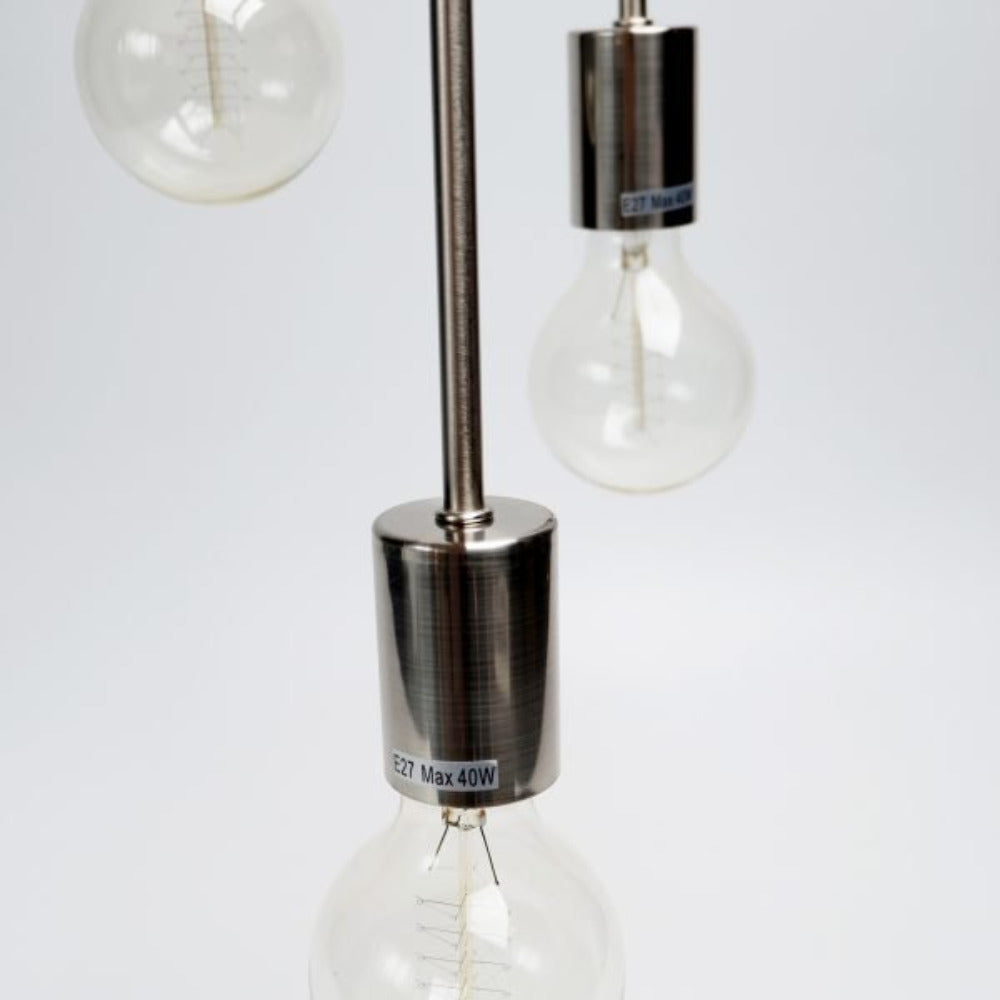 Buy Pendant Lights Australia Rohan Pendant Light Satin Chrome - LL002PL038SC