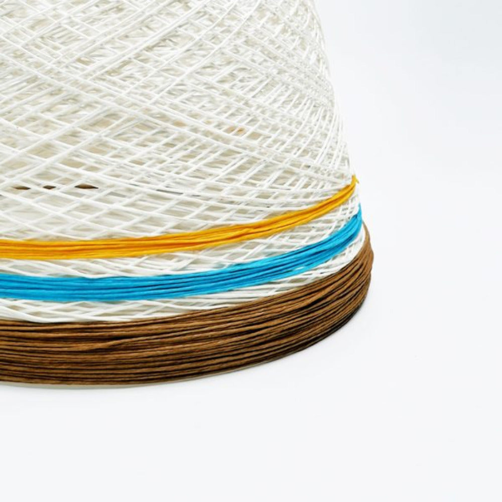 Buy Pendant Lights Australia Jane Pendant Light Brown & White - LL002PL039B