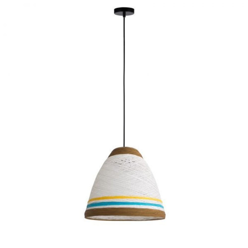 Buy Pendant Lights Australia Jane Pendant Light Brown & White - LL002PL039B