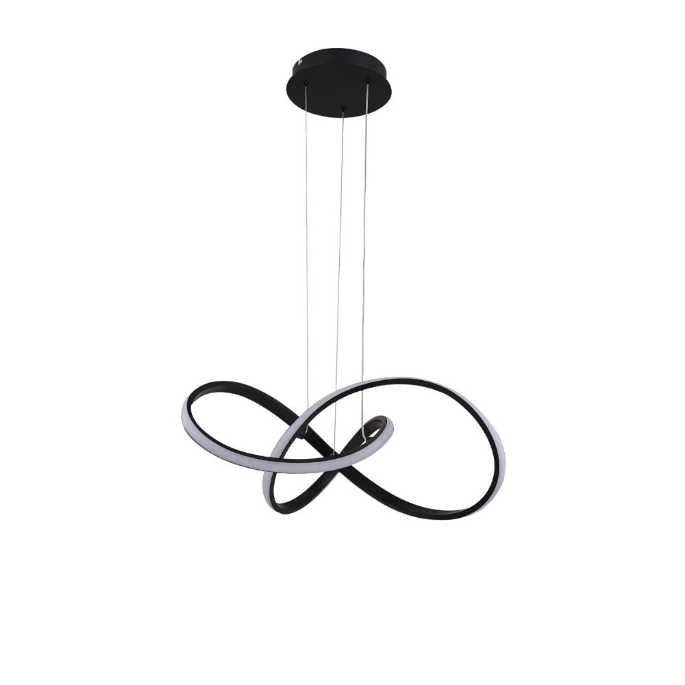 Diamanto Dimmable LED Pendant Light - Black - LL002PL089B