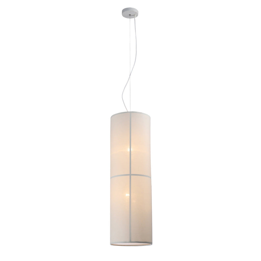 Ailsa 1 Light Pendant White - LL002PL108