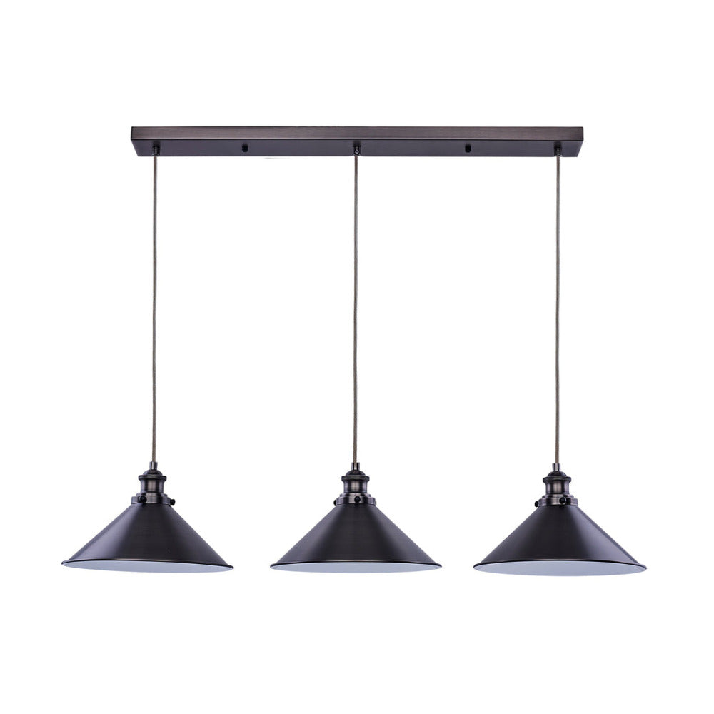 Buy Island Pendant Lights Australia Brightyts 3 Light Island Pendant Pewter - LL002PL110