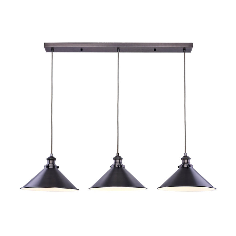 Buy Island Pendant Lights Australia Brightyts 3 Light Island Pendant Pewter - LL002PL110