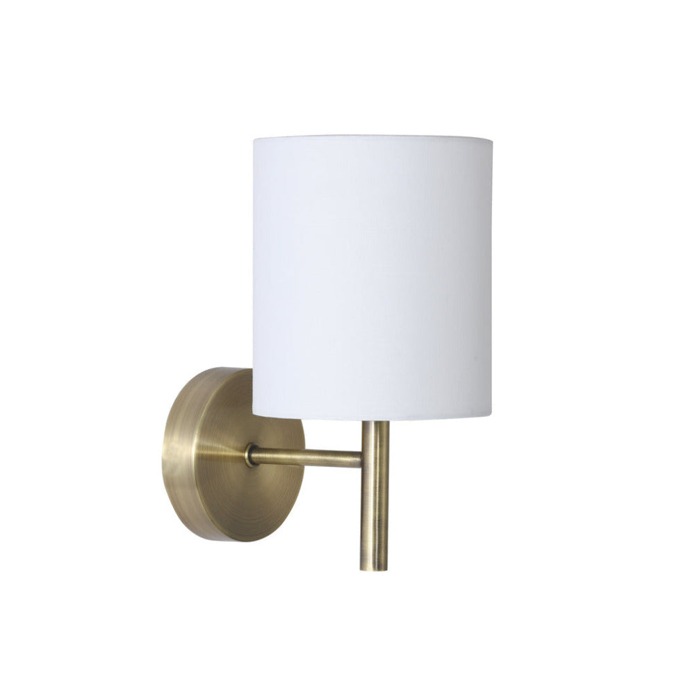 Buy Wall Sconce Australia Blanche 1 Light Wall Light Antique Brass - LL002WL005AB