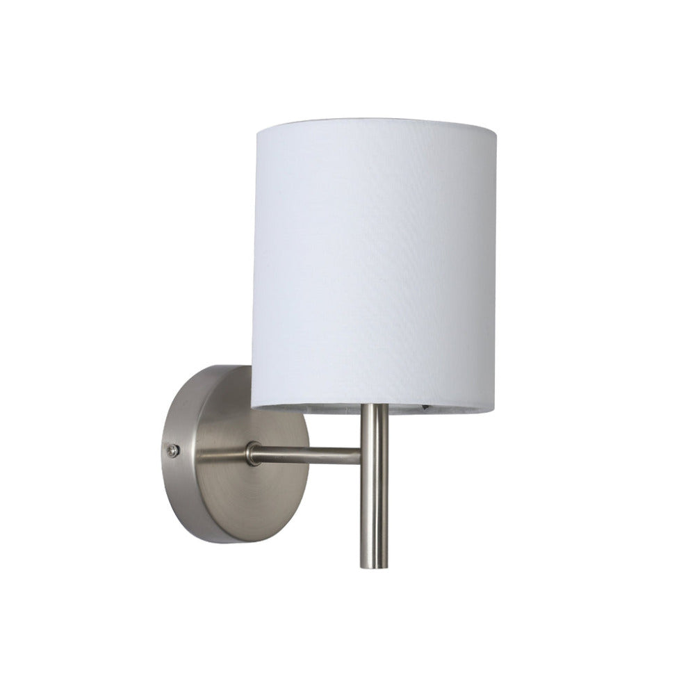 Buy Wall Sconce Australia Blanche 1 Light Wall Light Satin Chrome - LL002WL005SC