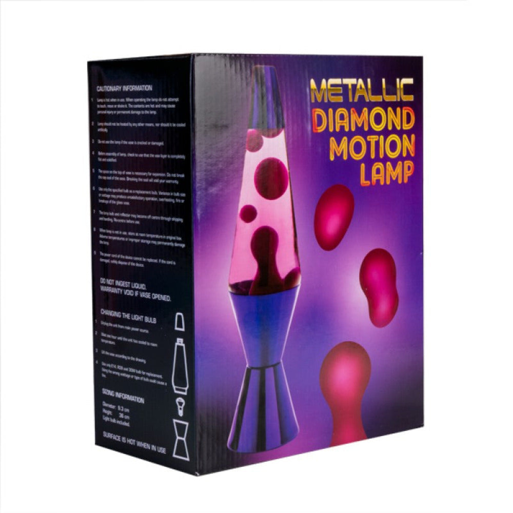 Metallic Diamond Motion Kids Lamp Red / Red / Blue - LP-MR12