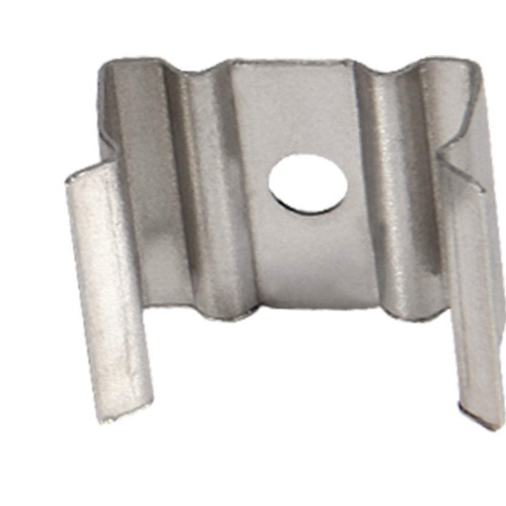 Buy Strip Light Profiles Australia Shallow Square Winged Profile W25mm Black - HV9695-2507-BLK