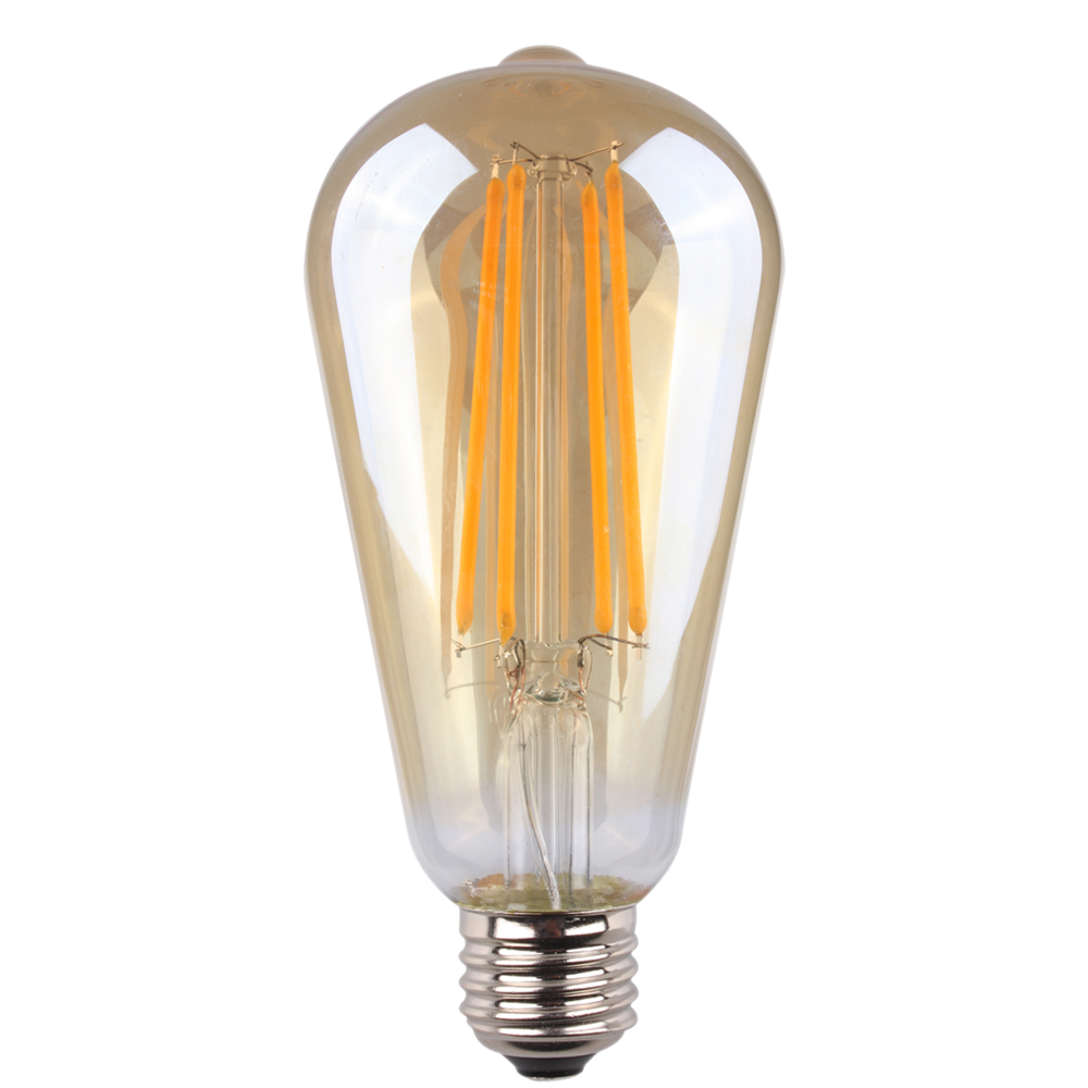 Buy LED Filament Globes Australia LED Filament Globe 240V 1W ES Champagne Glass 2200K - LST21FD822E27