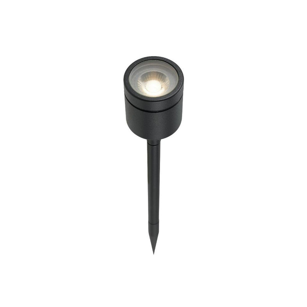 Buy Spike Lights Australia Luc Spike Light 8W 3000K 370mm IP65 Black - LUC SP8-BK83-826