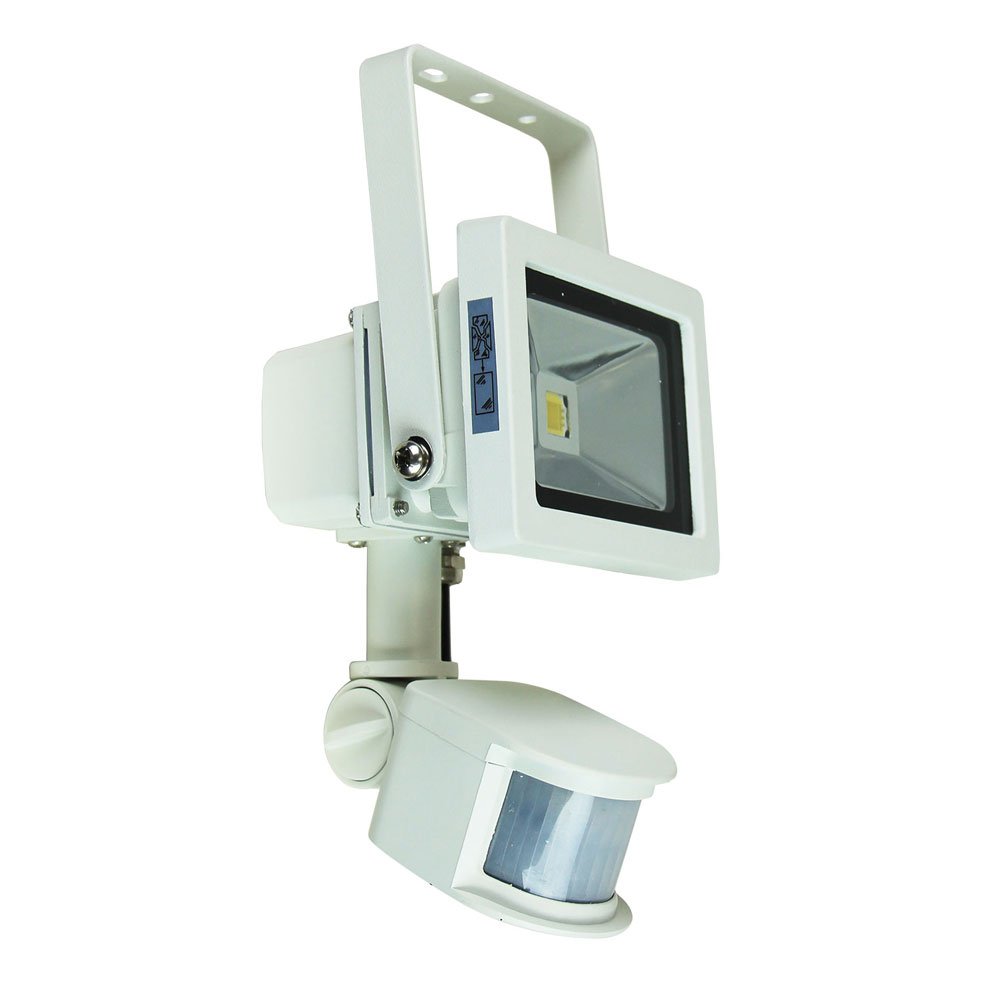 Buy Security Wall Lights Australia Foco LED 10W Sensor White - LW7411WH