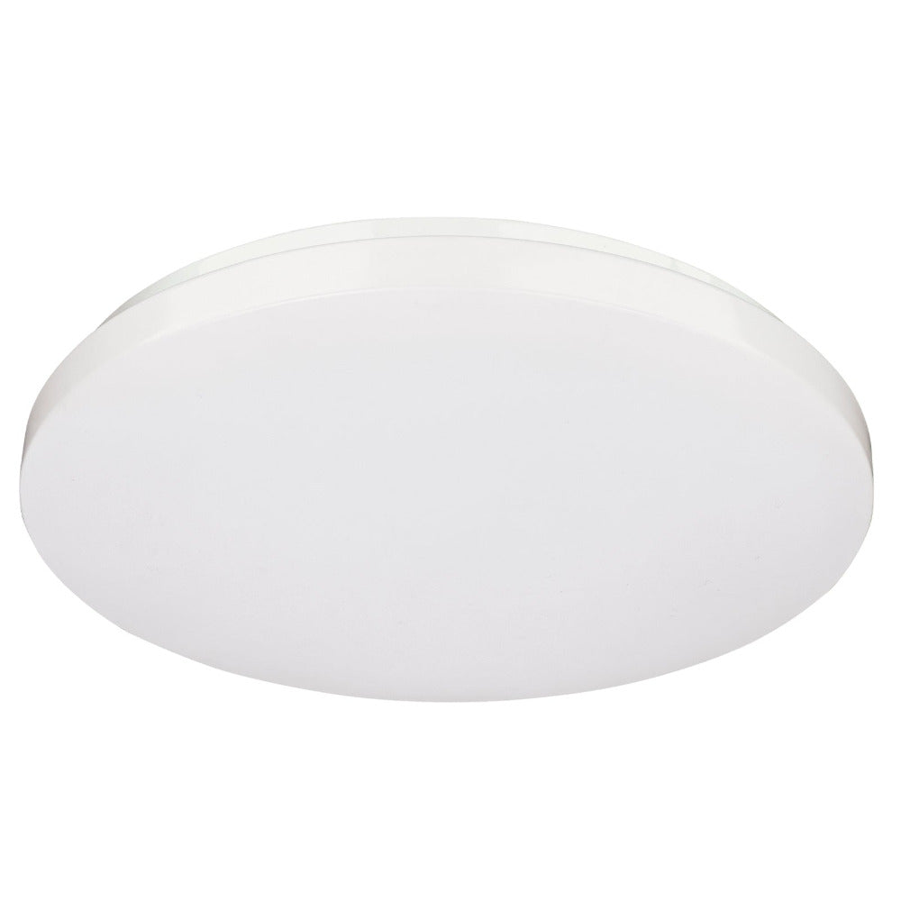 Franklin LED Oyster Light 18W White Iron 3CCT- MA1018CCT