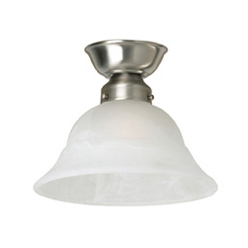 Buy DIY Batten Fix Lights Australia Trent 1 Light DIY Batten Fix Light Satin Nickel - MA14-W-SN