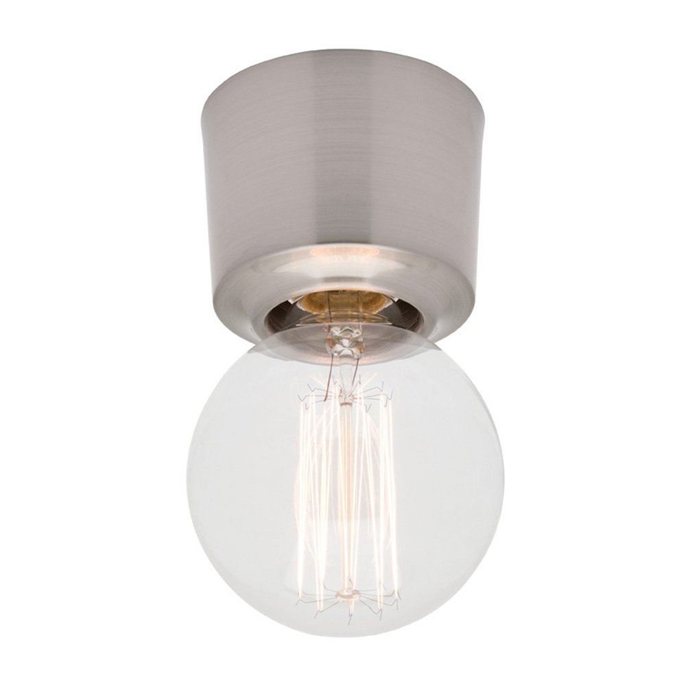 Buy DIY Batten Fix Lights Australia Biba DIY Batten Fix Light Cover Brushed Chrome - MA94BC