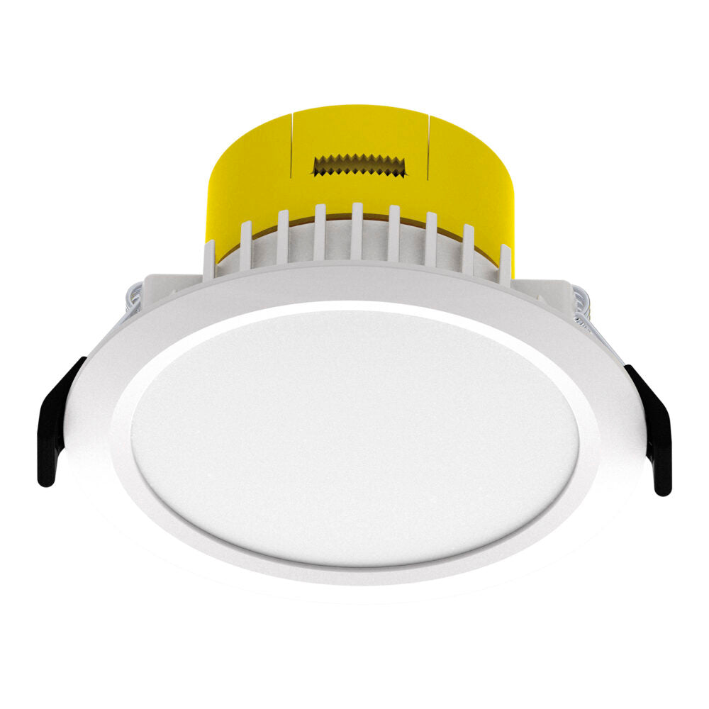 Buy Recessed LED Downlights Australia Zeke Recessed LED Downlight 9W White Plastic 3CCT - MD355W-TRI