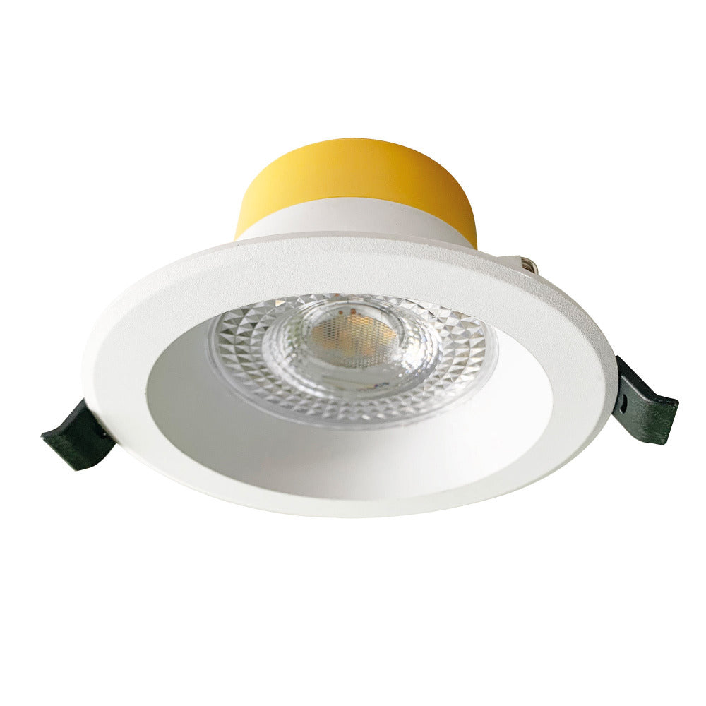 Aaydan Low Glare Recessed Recessed LED Downlight White 8W TRI Colour - MD4129WH-TRI