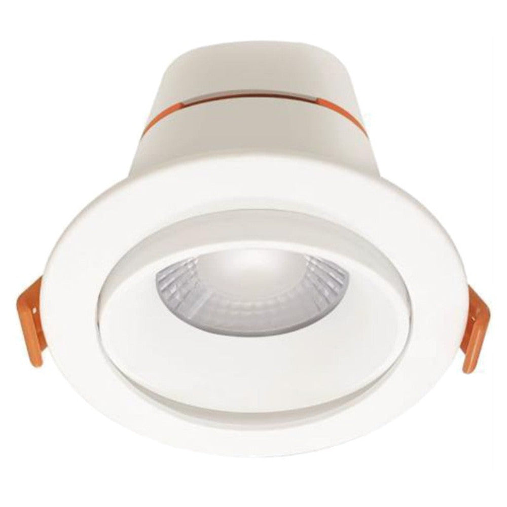 Buy Recessed Downlights Australia Apollo Pro Downlights Tri-Colour Gimballed MD4309WLG-CCT