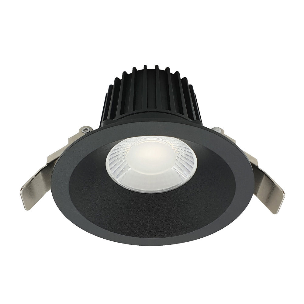 Buy Recessed Downlights Australia Elias II 12W LED Downlight Black Tri Color - MD595B-CCT