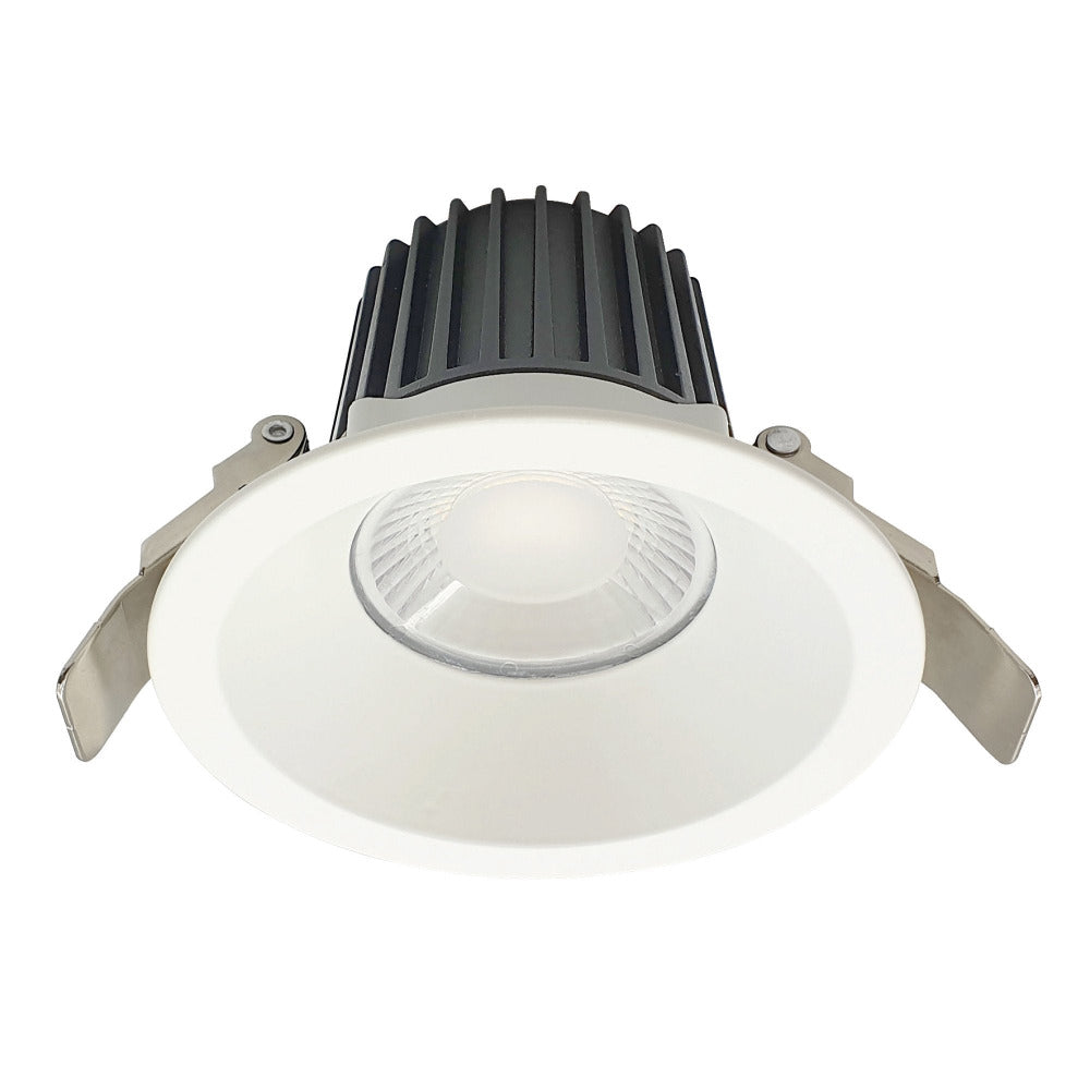 Elias II 12W LED Downlight White Tri Color - MD595W-CCT