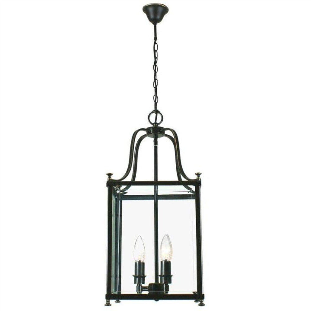 Buy Pendant Lights Australia Michigan Medium 3 Light Lantern Bronze - 1000328