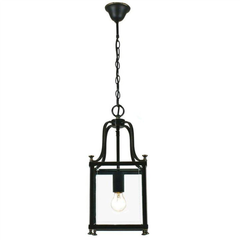 Buy Pendant Lights Australia Michigan Small 1 Light Lantern Bronze - 1000330