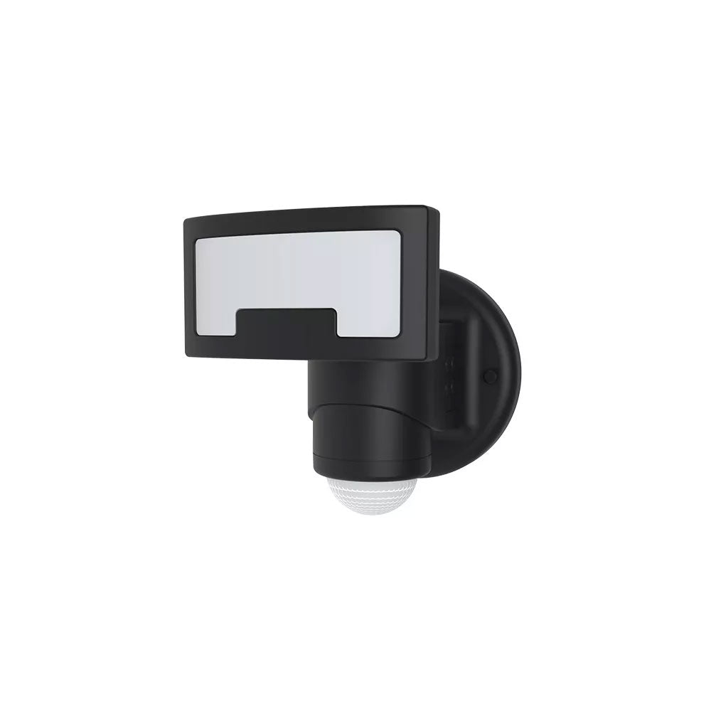 Buy Floodlights Australia Sentinel LED Floodlight With Sensor Black Aluminium 5000K - MLXS524MS