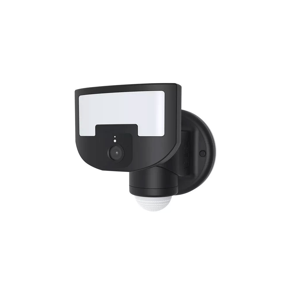 Buy Floodlights Australia Sentinel Smart LED Floodlight With Sensor Black Aluminium 5000K - MLXSP524MS