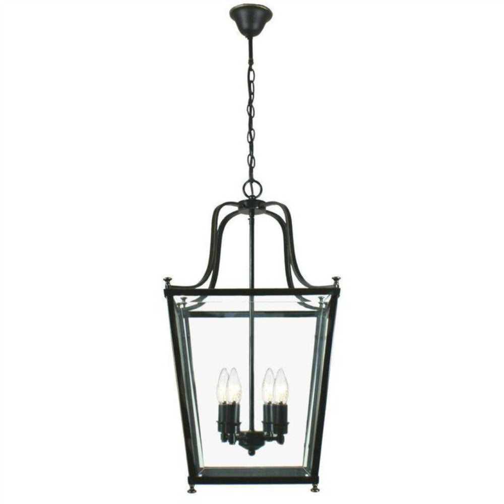 Buy Pendant Lights Australia Montana Medium 4 Light Lantern Bronze - 1000334
